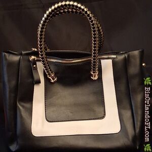VINTAGE: Gillberry Women All-Match PU Leather Hand Messenger Bag (Black)